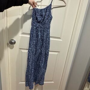 Abercrombie & Fitch Blue One Shoulder Sundress